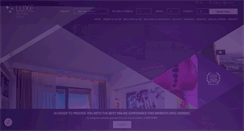 Desktop Screenshot of hotelluxesplit.com